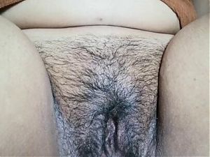 Indian Bitch with thick white pussy cum